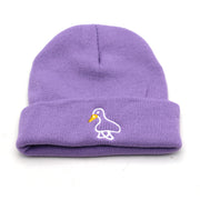 Casual yellow-billed duck men and women outdoor knitted hats