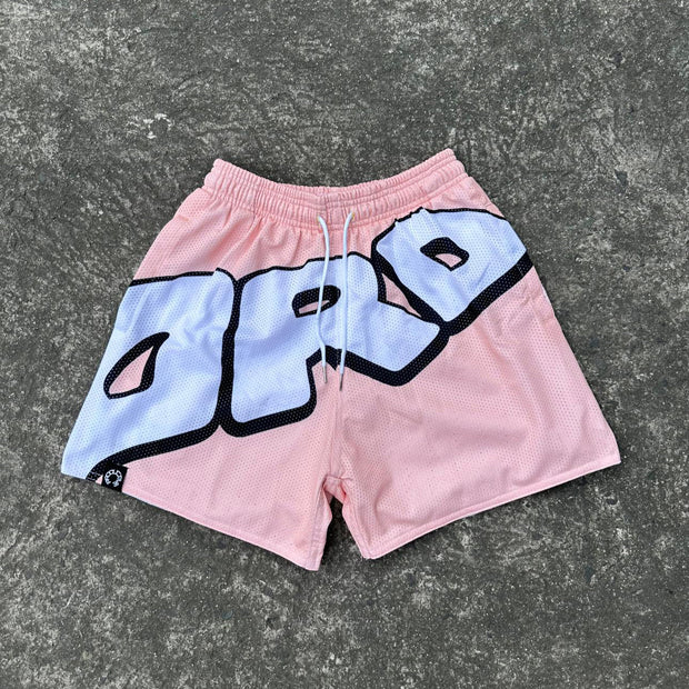 Casual personalized print shorts