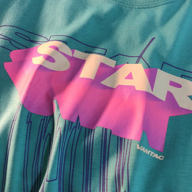 Tide brand personality pattern round neck loose casual short-sleeved T-shirt