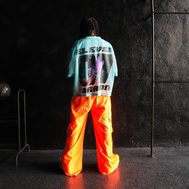 Lucky Casual Street Retro Mesh Jersey