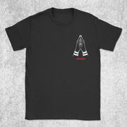 MALEVOLENT SHRINE PRINTED SHORT SLEEVE T-SHIRT