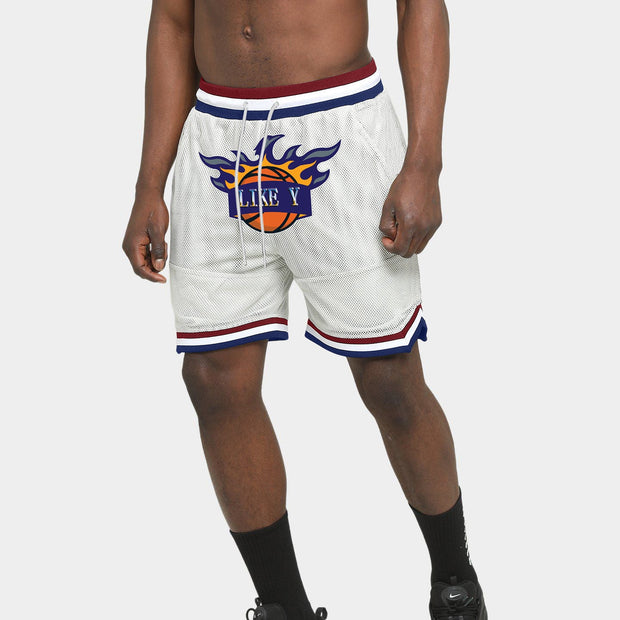 Fashion printed casual sports shorts