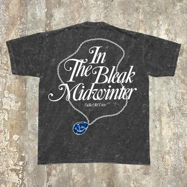 Brick Robber Casual Street Vintage Wash T-Shirt
