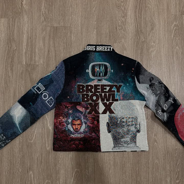 Limited Edition Tapestry Lapel Jacket