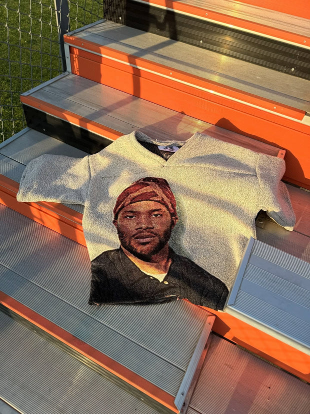 Frank Retro V-neck Jersey T-shirt
