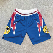 Fashion contrast street sports shorts