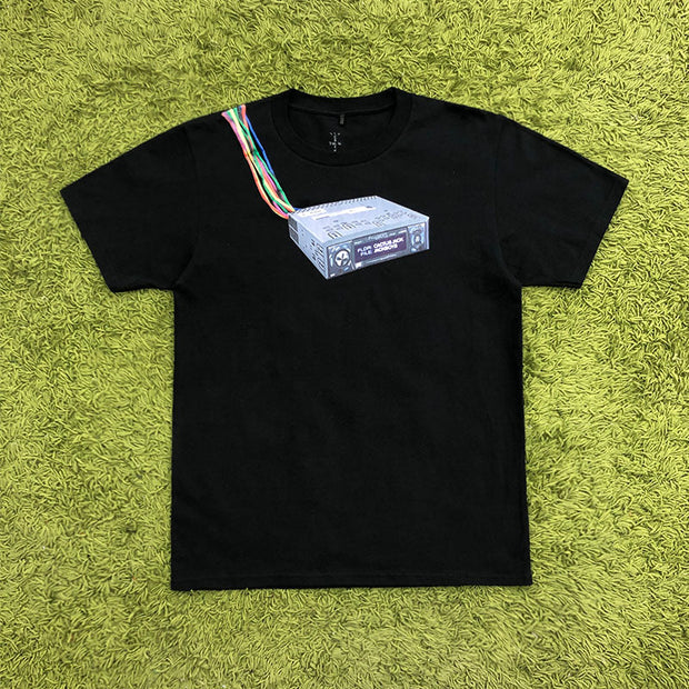 Personalized printed fashion short-sleeved T-shirt