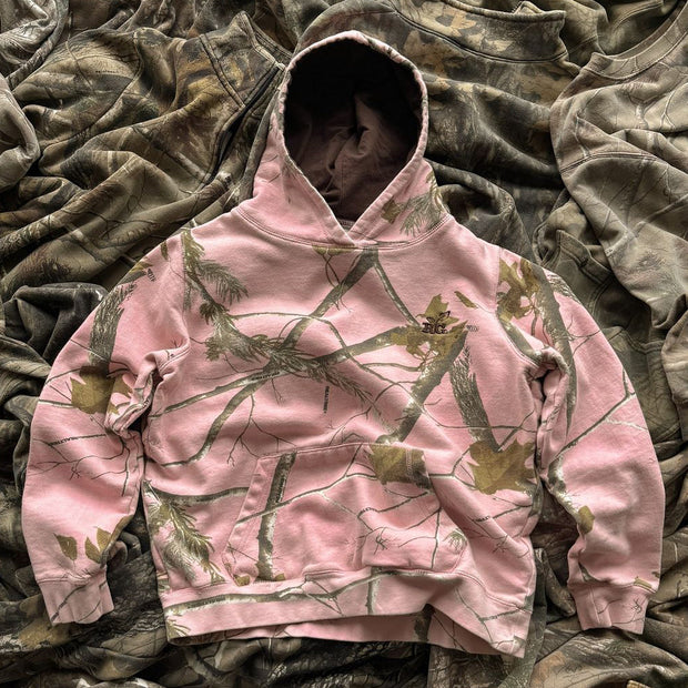 Stylish Camouflage Print Long Sleeve Hoodies