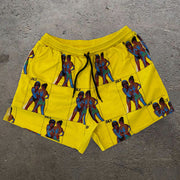 Fashionable personality street style casual sports shorts