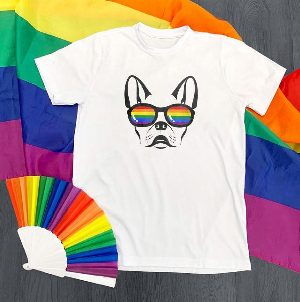 Dog print GBT T-shirt