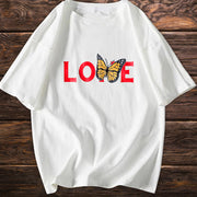 Tide brand print casual retro street T-shirt