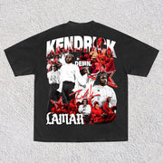 Hip Hop Jesus Casual Street Print T-Shirt