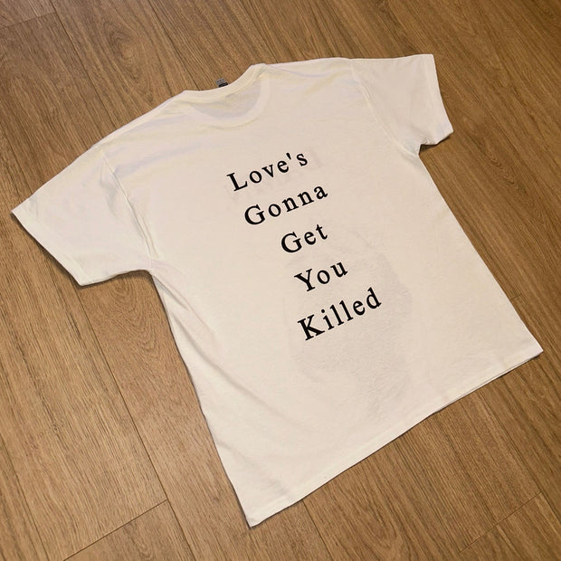 Fashionable Musician Print T-Shirt