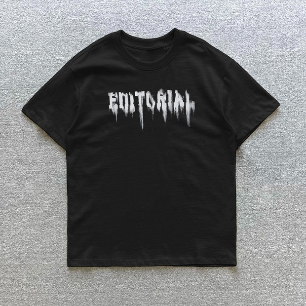 Angel Print Short Sleeve T-Shirt