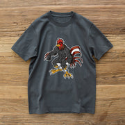 Fashion cartoon tide brand printed short-sleeved T-shirt