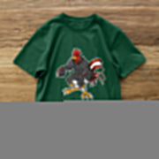 Fashion cartoon tide brand printed short-sleeved T-shirt