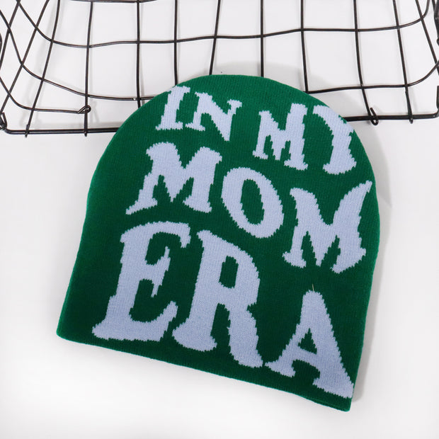 Personalized hip-hop trend ERA letter knitted hat