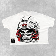 Helmet casual street T-shirt