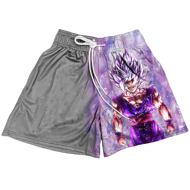 Anime Dragon Ball Casual Mesh Shorts