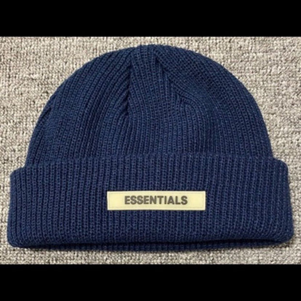 Melon leather hat double thread knitted hat high street couple men and women all-match cold hat