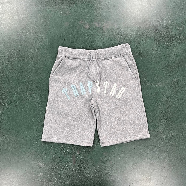 Trapstar Letters Print T-Shirt Shorts Two Piece Set