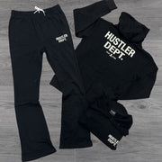 Fashion Letter Print Hoodie Sports Suit