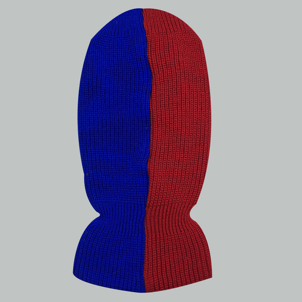 Broken heart embroidered colorblock three-hole cap
