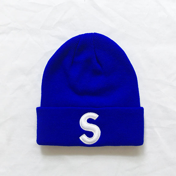 Embroidered cold hat knitted hat woolen hat couple pointed hat
