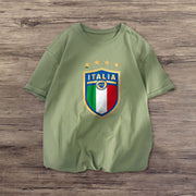 Printed design fashion short-sleeved T-shirt