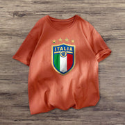 Printed design fashion short-sleeved T-shirt