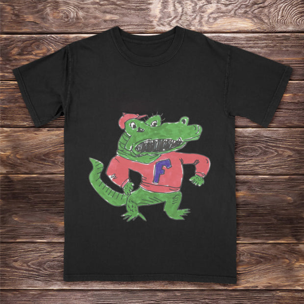 Graffiti print T-shirt