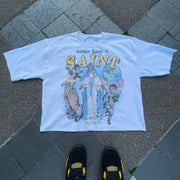 Saint casual street retro T-shirt