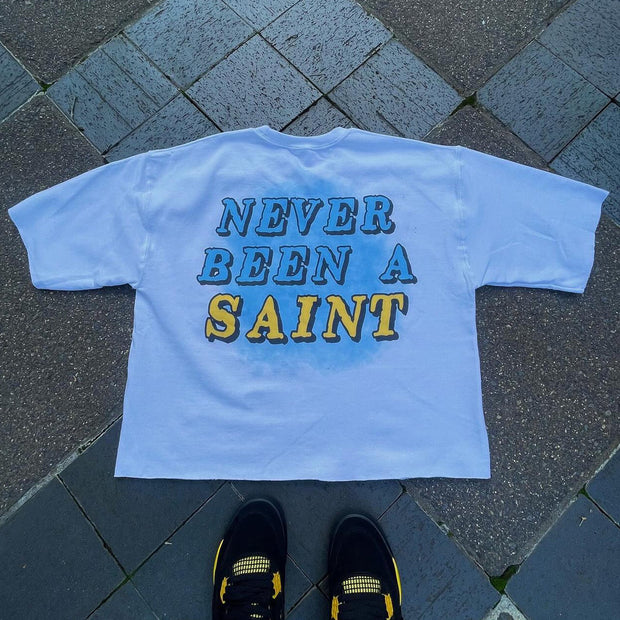 Saint casual street retro T-shirt