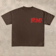 vintage skull print T-shirt