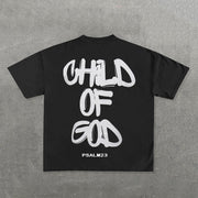 Child Of God Print Short Sleeve T-Shirt