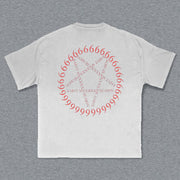 Eyeball Print Short Sleeve T-Shirt