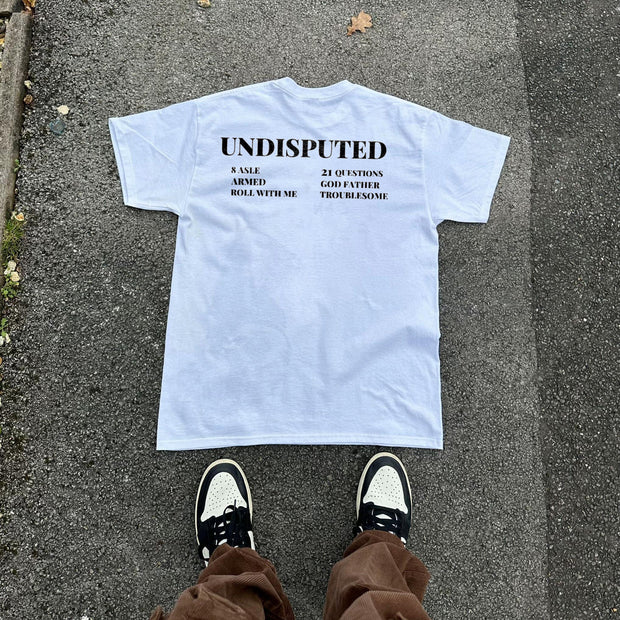 Street Style Printed Crew Neck Oversized Short Sleeve T-Shirt