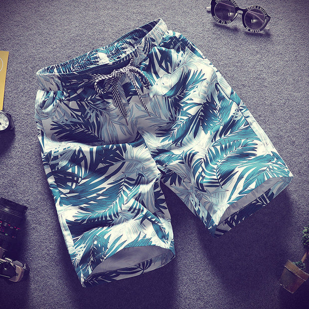 Fashion vacation leisure beach loose couple shorts
