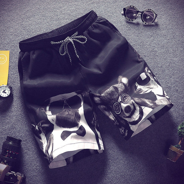 Fashion vacation leisure beach loose couple shorts