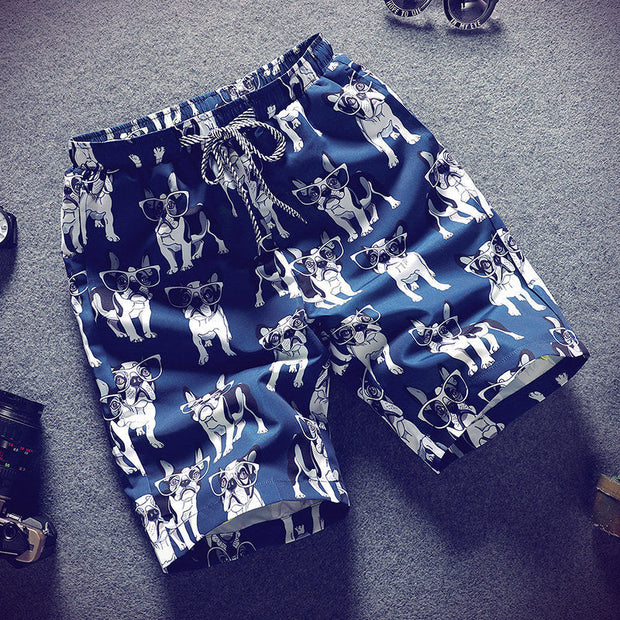 Fashion vacation leisure beach loose couple shorts