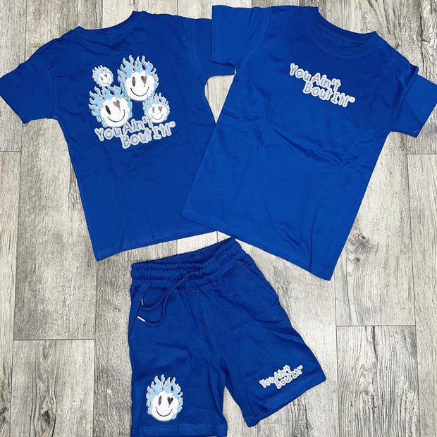 You Ain't Bout It Print Two-Piece Set