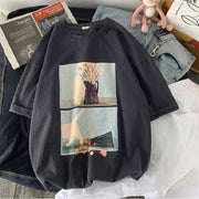 Personalized animal print T-shirt