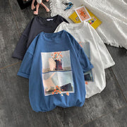 Personalized animal print T-shirt