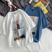 Personalized animal print T-shirt