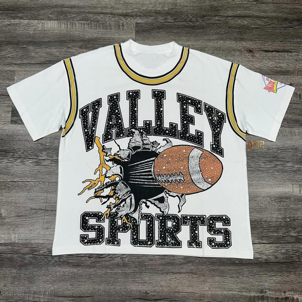 Valley Sports Print Short Sleeve T-Shirt