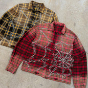 Dream Nile Casual Street Flannel Plaid Shirt