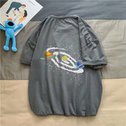 Hong Kong style short-sleeved insT-shirt loose