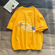 Hong Kong style short-sleeved insT-shirt loose