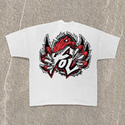 Raptors Street Basketball Cotton T-Shirt