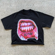 Angel casual street T-shirt